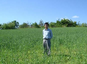 岩手県の直営農場　JAS認証農場　(有)桜井農場